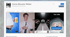 Desktop Screenshot of carriemonster.com